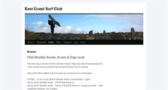 Desktop Screenshot of eastcoastsurfclub.com